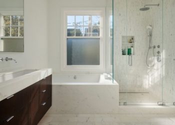 typical shower niche dimensions