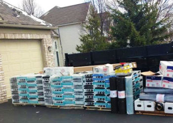 How much does a pallet of shingles cost?