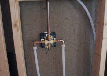 shower stall drain plumbing