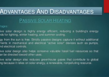 passive solar disadvantages
