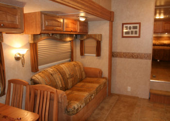 What are RV exterior walls made of?