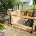 wood pallet compost bin