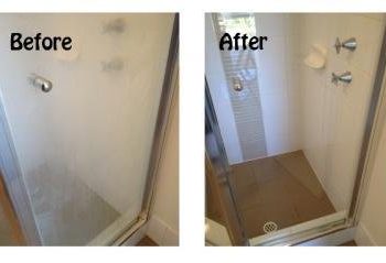 What is the best water repellent for glass shower doors?