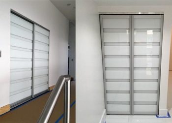 air conditioner closet door
