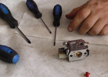 how to clean husqvarna carburetor