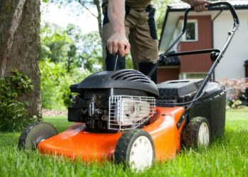What do you do when your lawn mower cord is stuck?