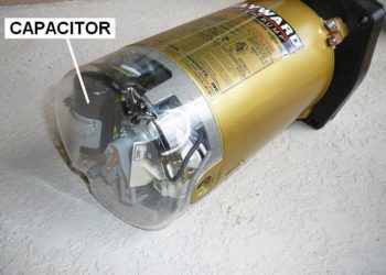 Why does a pool pump capacitor fail?