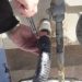 stop sump pump hose freezing