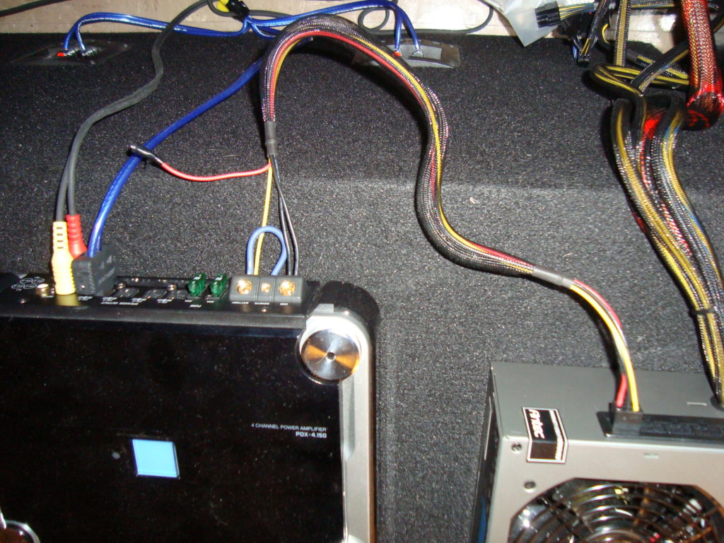What causes an amplifier to go into protection mode?