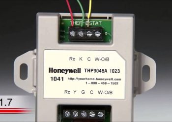 How do you wire a Honeywell thermostat?