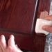 remove lacquer and stain from wood