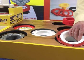 how high should a toilet flange be above finished floor