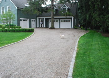 brick driveway edging
