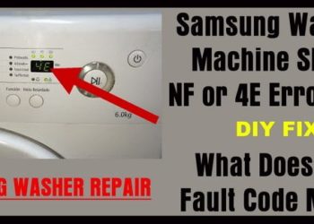 samsung washing machine nf code