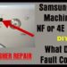 samsung washing machine nf code