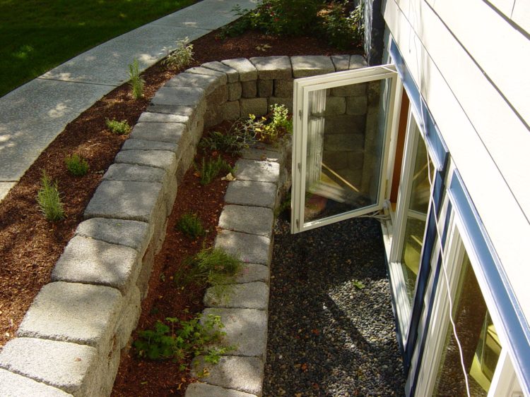 egress window garden