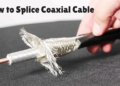 splicing coax cable