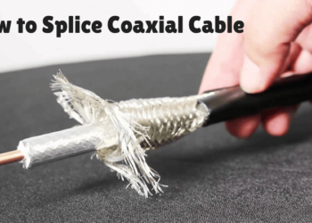 splicing coax cable