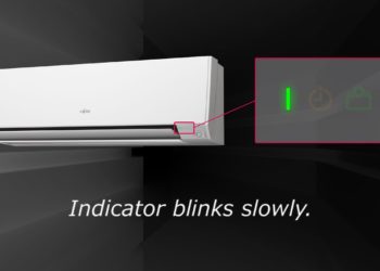 why is my heat pump light flashing