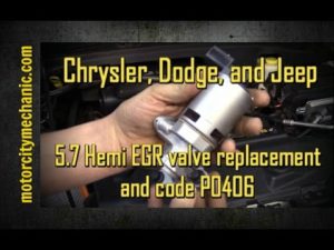 What does the EGR valve do?