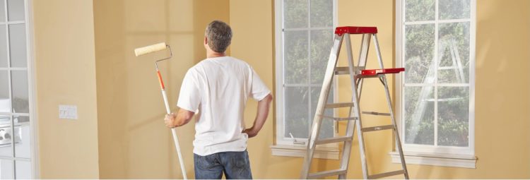 paint indoors while raining