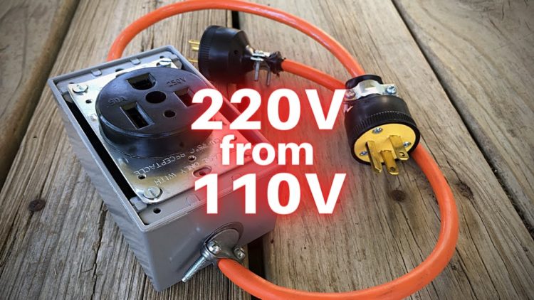 two 110v to get 220