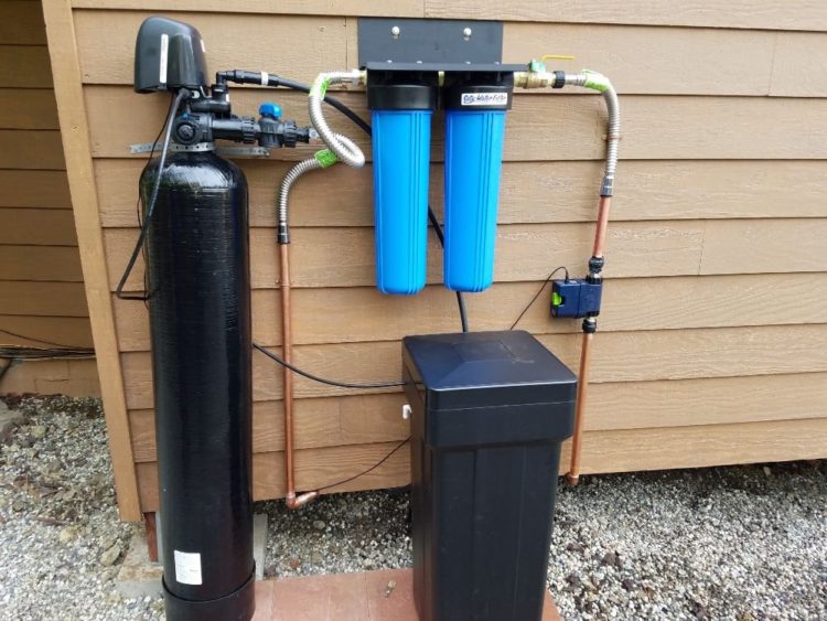 How do you set a Marlo water softener?