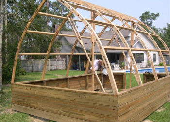 gothic arch greenhouse plans