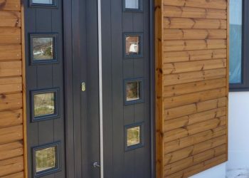 What is a molded composite door?