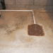 How do you install a floor drain cover?