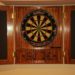 what are dart boards made out of