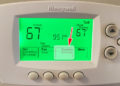 At what temperature does a heat pump switch to emergency heat?