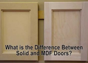 What is the difference between a solid wood door and a solid core door?