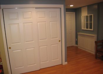 sliding closet door rough opening