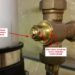 How do you adjust an anti scald valve?