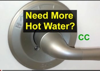 anti scald faucet adjustment