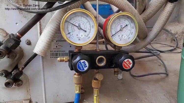 r22 gas back pressure