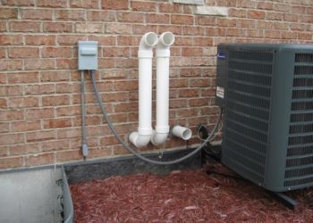 What type of pipe is used for furnace exhaust?