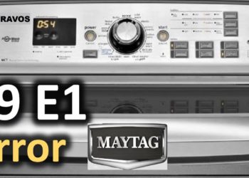 maytag washing machine error code f9 e1