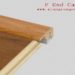 What is end molding for laminate floors?