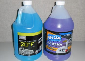 washer fluid freeze point