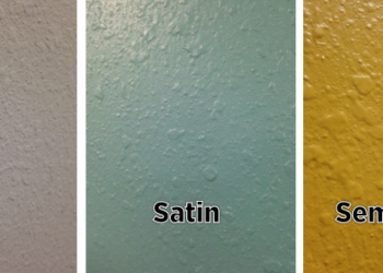 what's the difference between satin and semi gloss