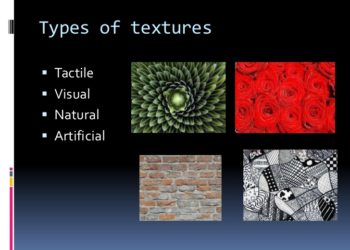 What are the 4 types of texture?