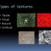 What are the 4 types of texture?