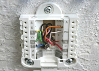 What are the 5 thermostat wires?