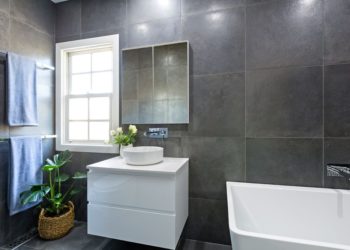 What is the best type of tile for a bathroom floor?
