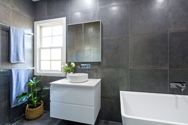 What is the best type of tile for a bathroom floor?