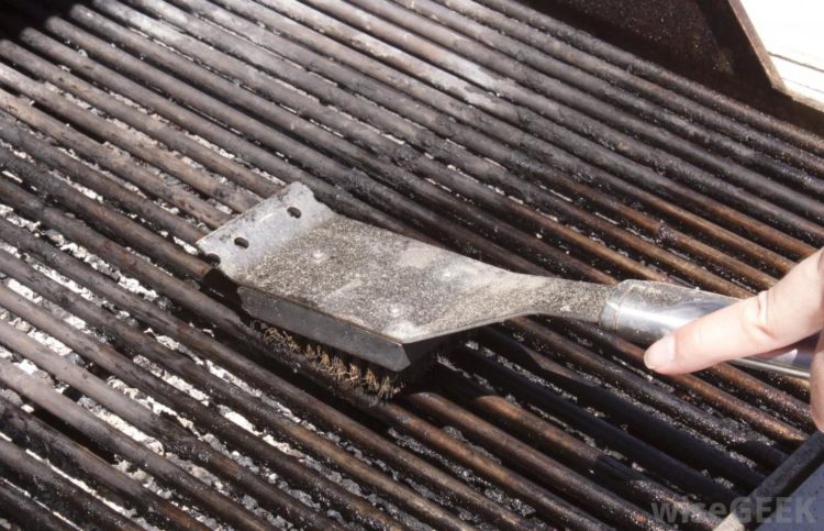 how to get stainless steel grill grates clean
