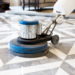 How do you clean YORK stone floors?