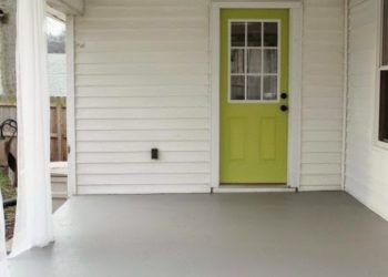 how to repaint a porch